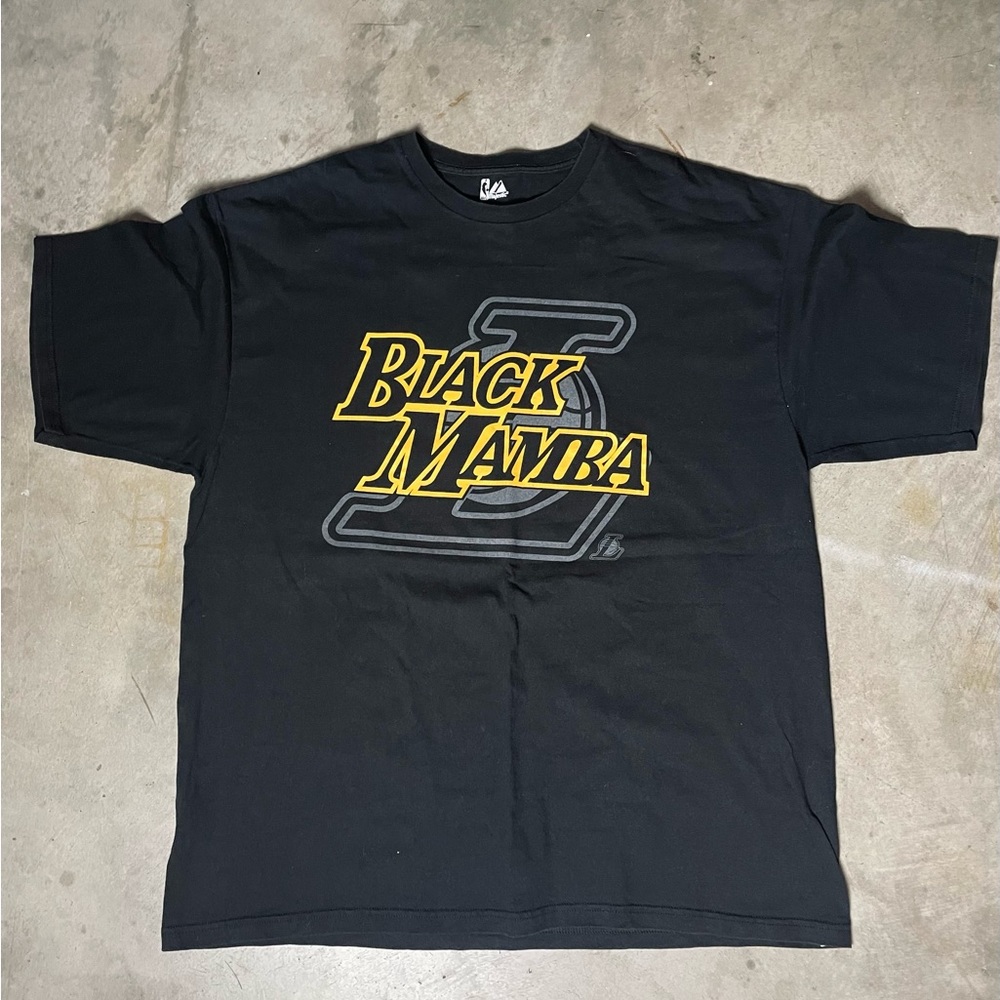 Majestic Kobe Bryant Black Mamba Shirt Size 2XL.